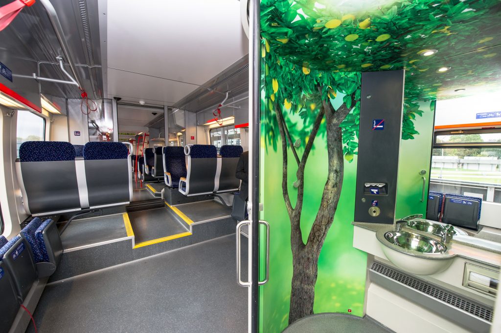 Die mit Designtoiletten ausgestatteten Züge sind in ganz Österreich unterwegs. © ÖBB