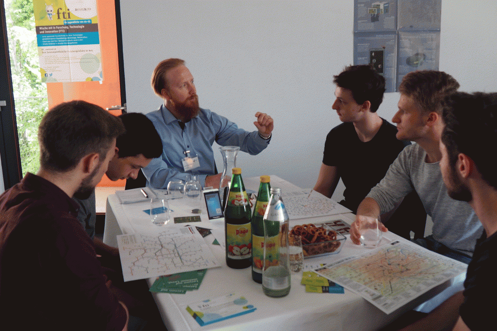 Marco Gavagnin beim fti…remixed Speeddating bei der IMAGINE16