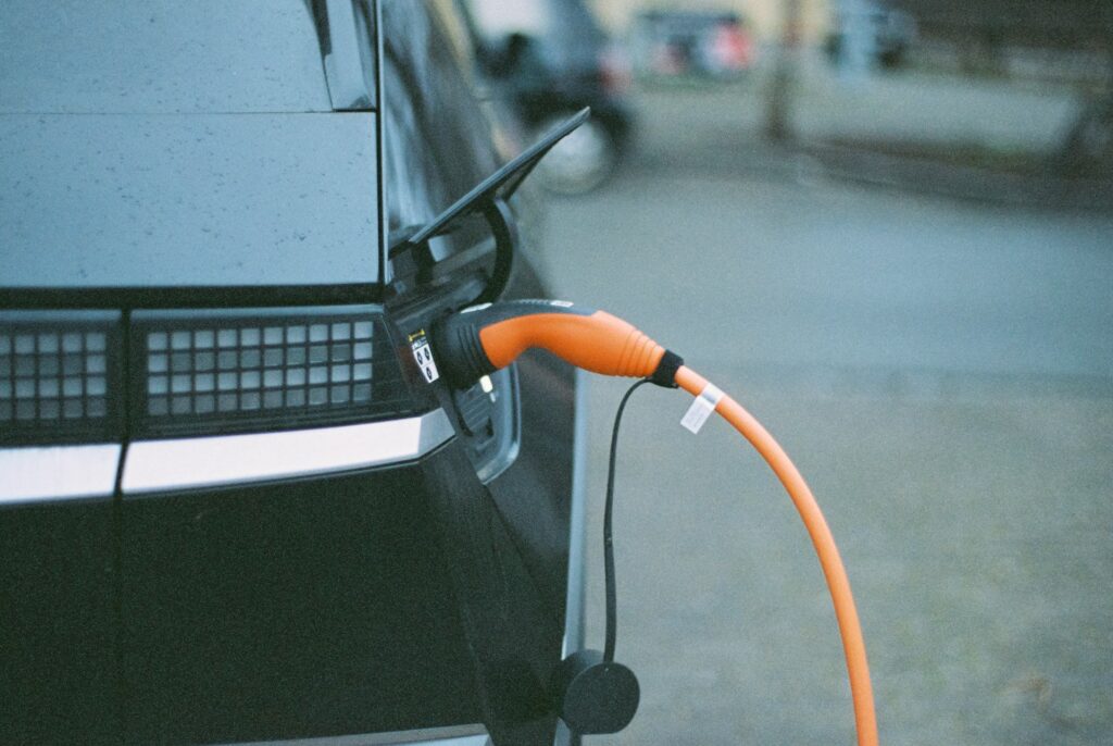 Ladestecker an E-Auto